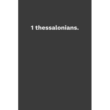 Imagem de Bible Study Focus Notes | 1 Thessalonians: minimalist journal | 6x9" | 100 pages | perfect for travel or at-home, contemplation and biblical studies