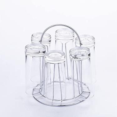 Imagem de Rack de Secagem de Garrafas, Rack de Secagem de Garrafas de bebê Rack de Secador de Garrafas Drenagem de Chapeamento de Aço Inoxidável Com Estrutura Estável para Uso Em Festas,