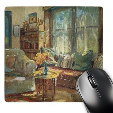 Imagem de 3dRose Mousepad Cottage Interior por Colin Campbell Cooper (mp_127324_1)