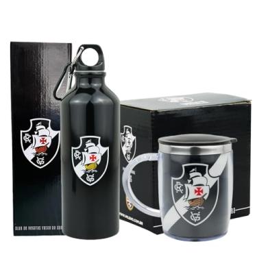 Imagem de Kit Presente Vasco Da Gama Caneca Térmica + Garrafa AluminioOficial