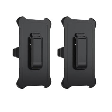 Imagem de Pacote com 2 coldre de clipe de cinto de substituição para capa OtterBox Defender Series Apple (iPhone 16 Plus (6,7 polegadas)