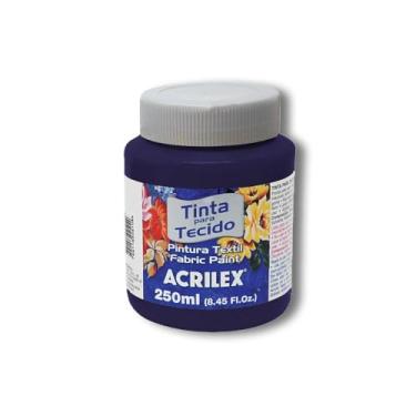 Imagem de Tinta para Tecido Fosca Acrilex 250 ml Azul Marinho - 544