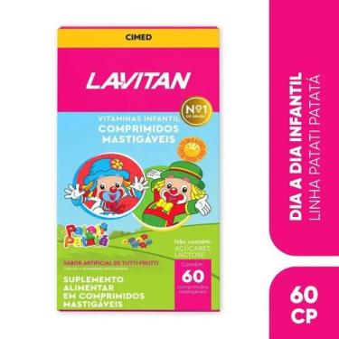 Imagem de Suplemento Lavitan Kids Tutti-Frutti 60 Comprimidos  Cimed