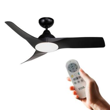 Imagem de Ventilador de Teto EOS Turbo Vento 3 Pás com Controle Remoto 112cm 150