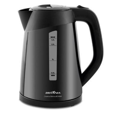 Imagem de Chaleira Elétrica Bch06p Britânia Capacidade 1,7l Desligamento Automático 127v