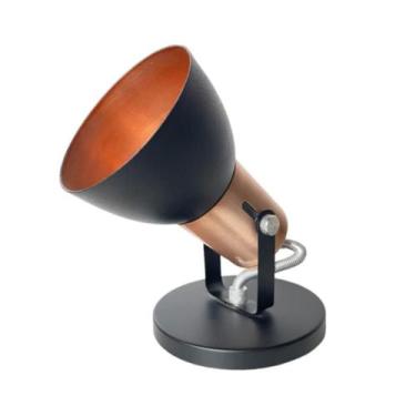 Imagem de Spot 1 Lampada Preto Cobre Luminária - Bronzil