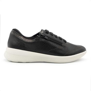 Imagem de Tênis Usaflex Feminino Zíper Lateral Casual UC06007