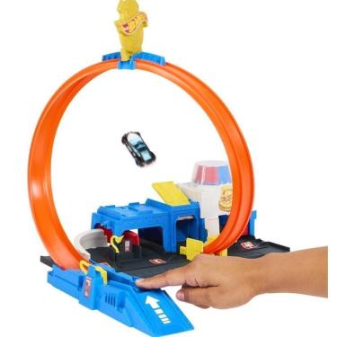 Imagem de Pista Hot Wheels City Super Delegacia - Mattel Jbm71