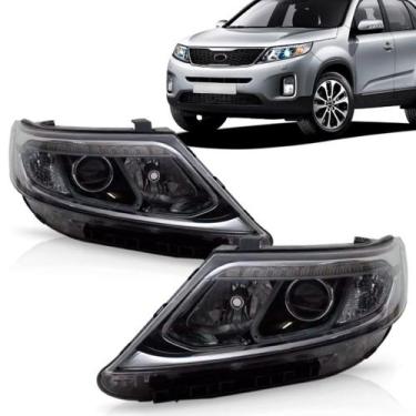 Imagem de Farol Sorento 2014 2015 Eletrico Com Motor Com Led - DEPO, Direito