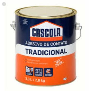 Imagem de Cola de Contato 2,8kg Tradicional - Cascola, 45, Preto
