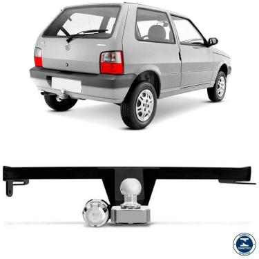 Imagem de Engate Reboque Fiat Uno 2004 a 2013 500Kg Engetran Inmetro