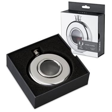 Imagem de Viski Cantil de aço inoxidável Scope, 142 g, prata