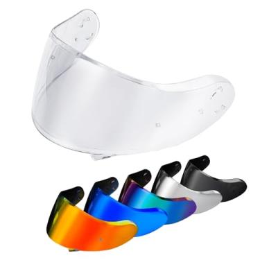 Imagem de PSLER Viseira Neotec2 - Capacete CNS-3 Viseira matizada Proteção UV Neotec2 Face Shield Substituição para Neotec2 CNS-3, Transparente