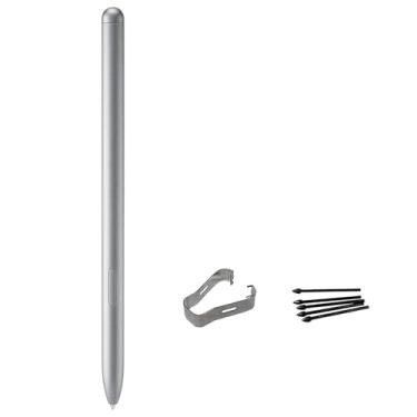 Imagem de Caneta para Galaxy Tab S10 FE S para Samsung Galaxy Tab S10 FE Plus Caneta Stylus de substituição para Samsung Galaxy Tab S10 FE Stylus S Pen + 5 pontas grátis (prata)