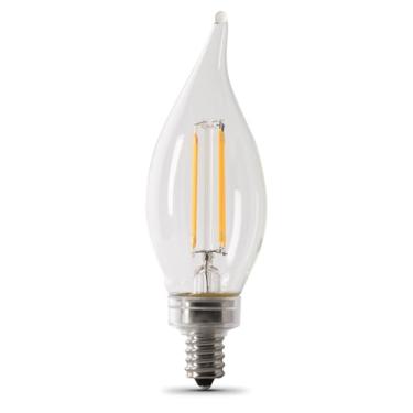 Imagem de Feit Electric CFC40/950CA/FIL/6 40W EQ DM Filamento de vidro CA10 lâmpada de LED, pacote com 6