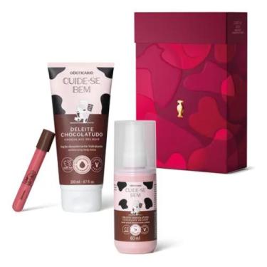 Imagem de kit cuide se bem chocalatudo 3 iten - boticario