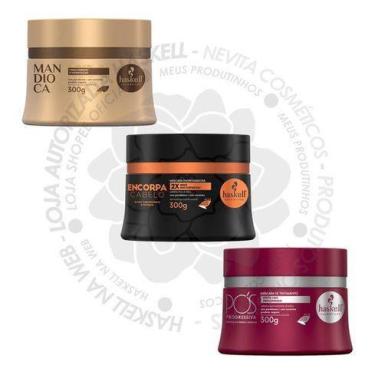 Imagem de Haskell Máscaras Mandioca Encorpa Cabelo Pós Progressiva