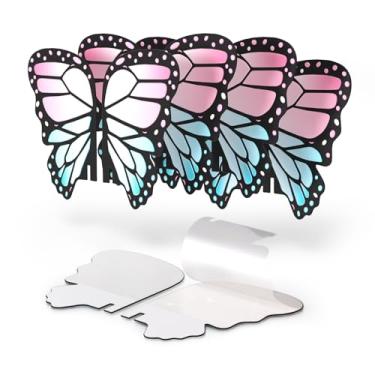 Imagem de Pacote com 10 cartões de cola de substituição para armadilha para moscas, compatível com MWS-069 armadilha para insetos voadores internos, armadilhas eficazes para moscas de frutas em ambientes