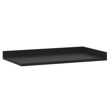 Imagem de Tampo Luciane Canto Reto 95Cm Preto