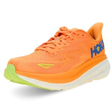 Imagem de HOKA Tênis masculino Clifton 9 Textile, Solar Flare/Alface, 43