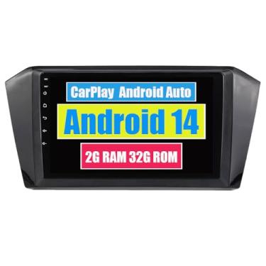Imagem de RoverOne Central Multimídia para Volkswagen Passat B8 Magotan 2015 com CarPlay Android Auto Navegação GPS Bluetooth Radio Estéreo WiFi