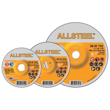 Imagem de Disco desbaste allsteel 4.1/2"x1/4"x7/8" 08w450 walter