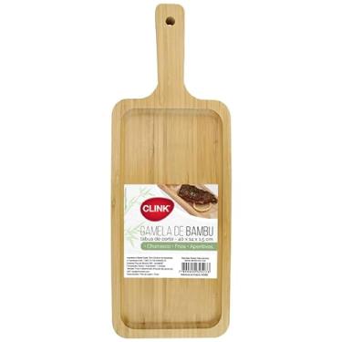 Imagem de GAMELA TABUA BAMBU 40 cm X 14 cm X 1,5 cm