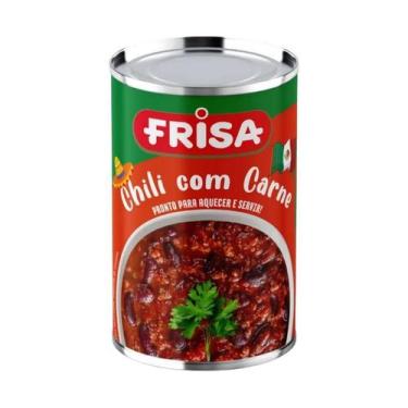 Imagem de Chili Com Carne Bovina Frisa Lata 420g
