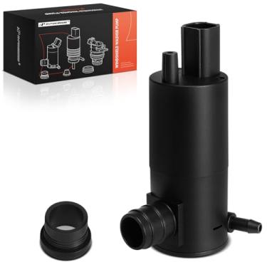 Imagem de A-Premium Bomba de lavagem de para-brisa compatível com Ford F-150, F-250 Super Duty, F-650, F-750, Fusion & Jeep Grand Cherokee & Dodge Ram & Lincoln & Chrysler & Mercury & Plymouth & SRT