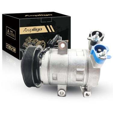 Imagem de Aspligo Compressor De Ar Condicionado Ac Compatível Com Mazda Tribute 2008-2011, Mercury Mariner Ford Escape 2008-2012, Embreagem Condicionado, Co11332C, Substitui 8L8419D629Bc