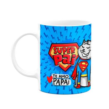 Imagem de Caneca Pais - Super pai - Te amo papai - 325ml