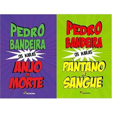 Imagem de Kit 2 livros pedro bandeira pantano de sangue + anjo da morte