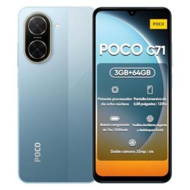 Imagem de Smartphone-Xiaomi-Poco C71 3gb 64gb Dual Sim Tela 6.88" Versão Global 