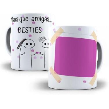 Imagem de Caneca Porcelana Flork Melhor Amiga - Nerd Collection