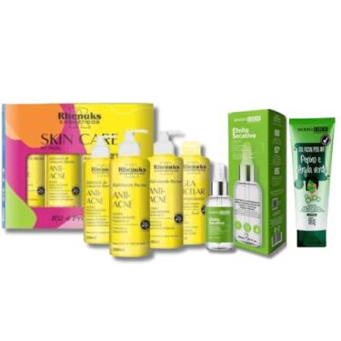 Imagem de Kit Anti Acne + Serum Secativo + Mascara de Pepino e Argila