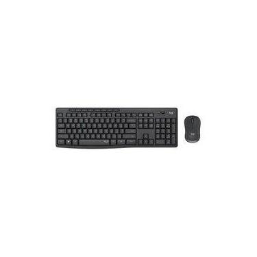 Imagem de Kit Teclado + Mouse sem Fio Logitech MK295 Preto SILENT WIRELESS - 920