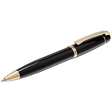 Imagem de Sheaffer 500, preto brilhante, acabamento em tom dourado, esferográfica (E2933451)