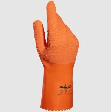 Imagem de Luva de Segurança em látex Mucambo Harpon 321  CA 10.387