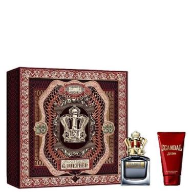 Imagem de Kit Coffret Scandal Jean Paul Gautier - 50ml Pour Homme Perfume Mascul