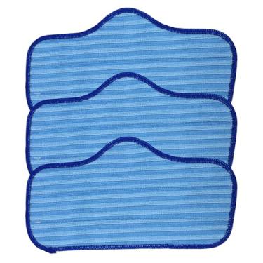 Imagem de lasuroa 3un Almofadas de Limpeza Microfibra para Máquina de Limpeza a Vapor Dupray Neat, Reutilizáveis e Laváveis Almofadas Substituição da Esfregona a Vapor para Madeira Azulejos Alcatifa (Azul)