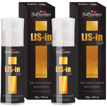 Imagem de Kit 2 LIS-In gel facilitador 30g Hot Flowers