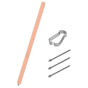 Imagem de Caneta de substituição Z Fold 7 S Edição dobrável para Samsung Galaxy Z Fold7 Fold Edition Stylus compatível com Galaxy Z Fold 7 S Edição dobrável com pontas/pontas de substituição (laranja)