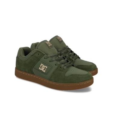 Imagem de DC Shoes Tênis de skate masculino Manteca 4, Oliveira/Goma, 44