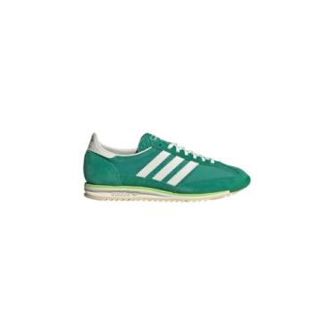 Imagem de adidas SL72 Tênis feminino, Verde/marfim/areia cristal, 37