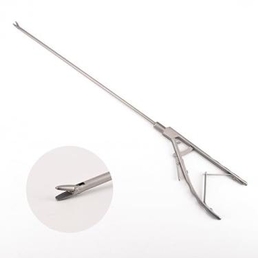 Imagem de Medclimber Simulador de Treinamento em Laparoscopia - Instrumentos de Simulação Laparoscópica Porta-agulhas (V type 1 straight)