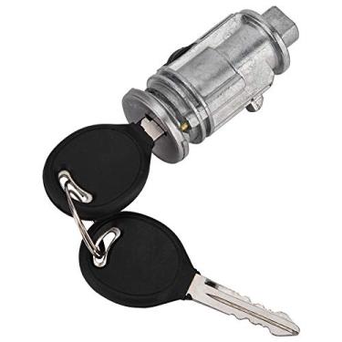 Imagem de Cilindro de trava de carro Suuonee, ignição de carro, cilindro de trava de interruptor de 2 chaves para 703719C
