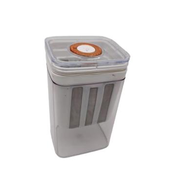 Imagem de IEUDNS Filtro para iogurte, filtro para de frutas, acessórios de cozinha, multifuncional para leite de soja de 1100ml, copo para separação de soro