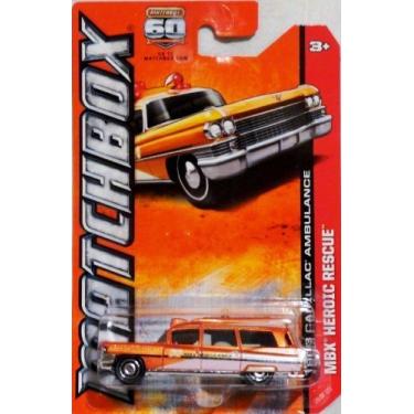 Imagem de 2013 Matchbox 1963 Cadillac Ambulance MBX Heroic Rescue Series 20/120