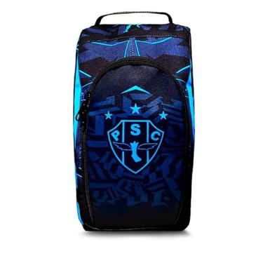 Imagem de Porta chuteira paysandu new black modelo novo e design único Ideal para transporte de chuteira