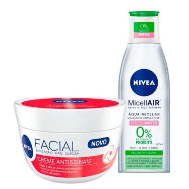 Imagem de NIVEA Micellair + Antissinais Kit - Creme Facial + Água Micelar 7 em 1